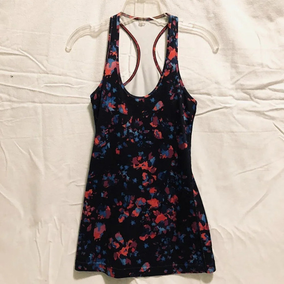 Lululemon  Racerback Tank Top Splatter Design - Picture 1 of 12